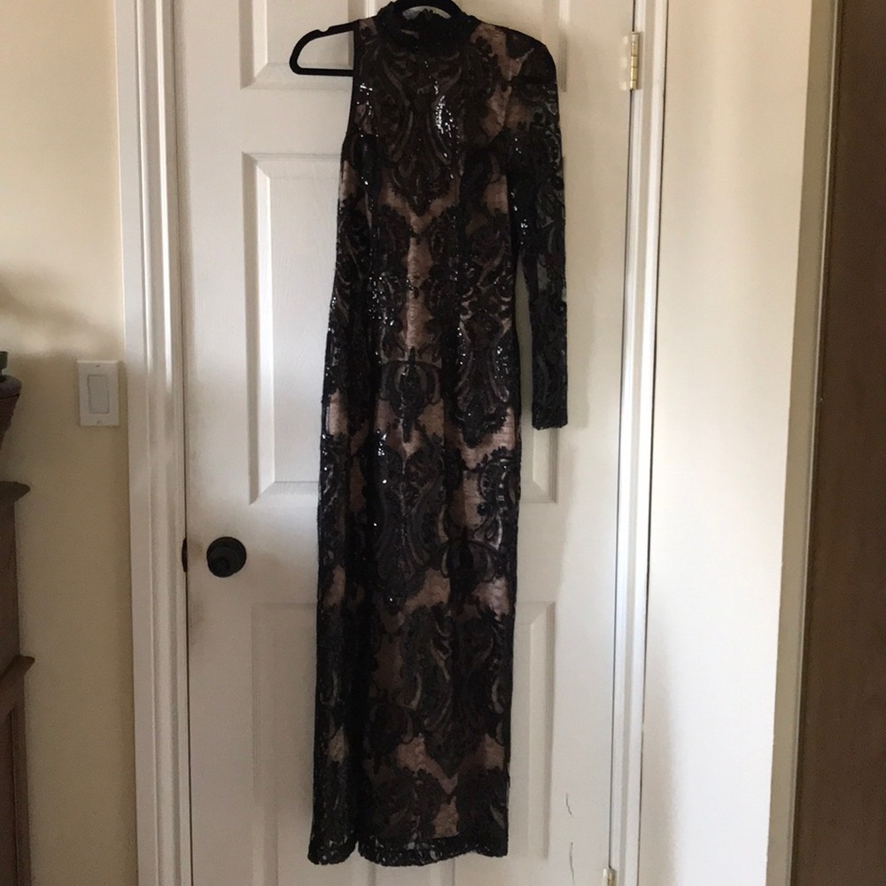 🦄 SAMPLE- RYSE the label sequin gown maxi
